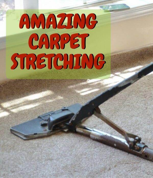 amazing carpet stretching