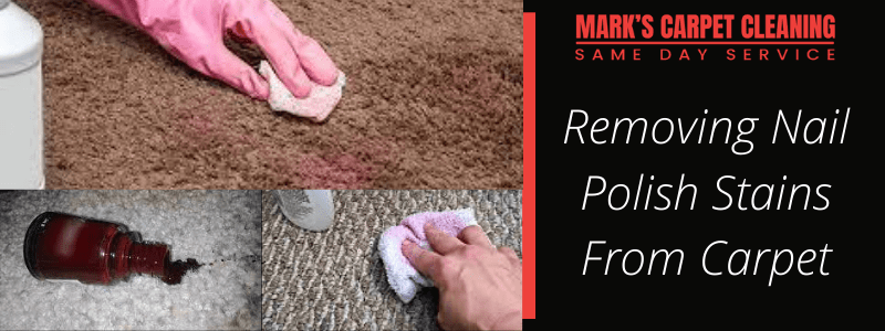 Removing Nail Polish Stains From Carpet